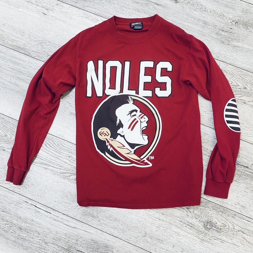 Florida State Seminoles Shirt Womens Small Long Sleeve NCAA Football Gameday